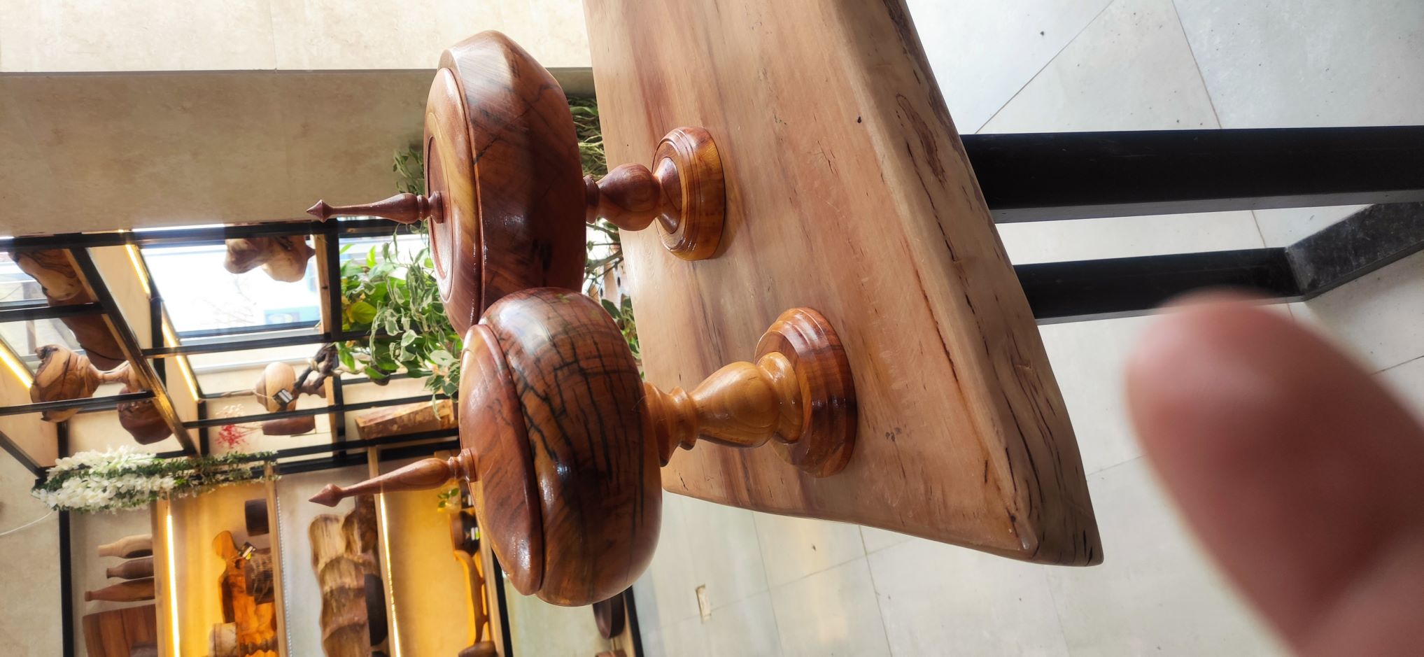 ظروف چوبی زیبا